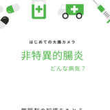 40代はじめての大腸検査　診断名は非特異的腸炎！？整腸剤の知識をもとう！