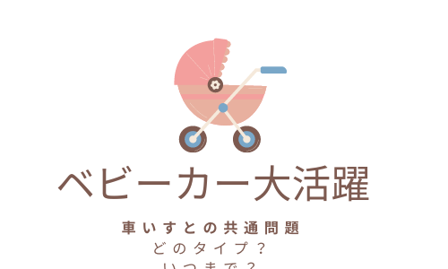 ベビーカー大活躍　車いすとの共通点　ベビーカーのタイプと2人乗りについて　時には凶器になります！